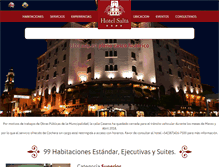 Tablet Screenshot of hotelsalta.com